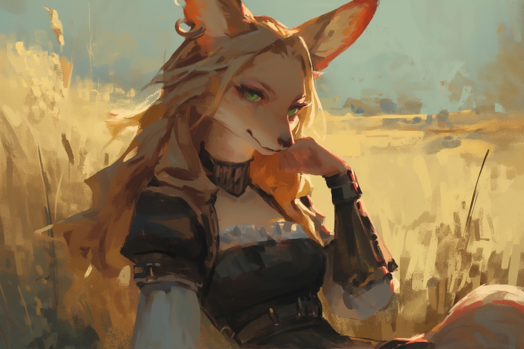 Anthro model Fox
