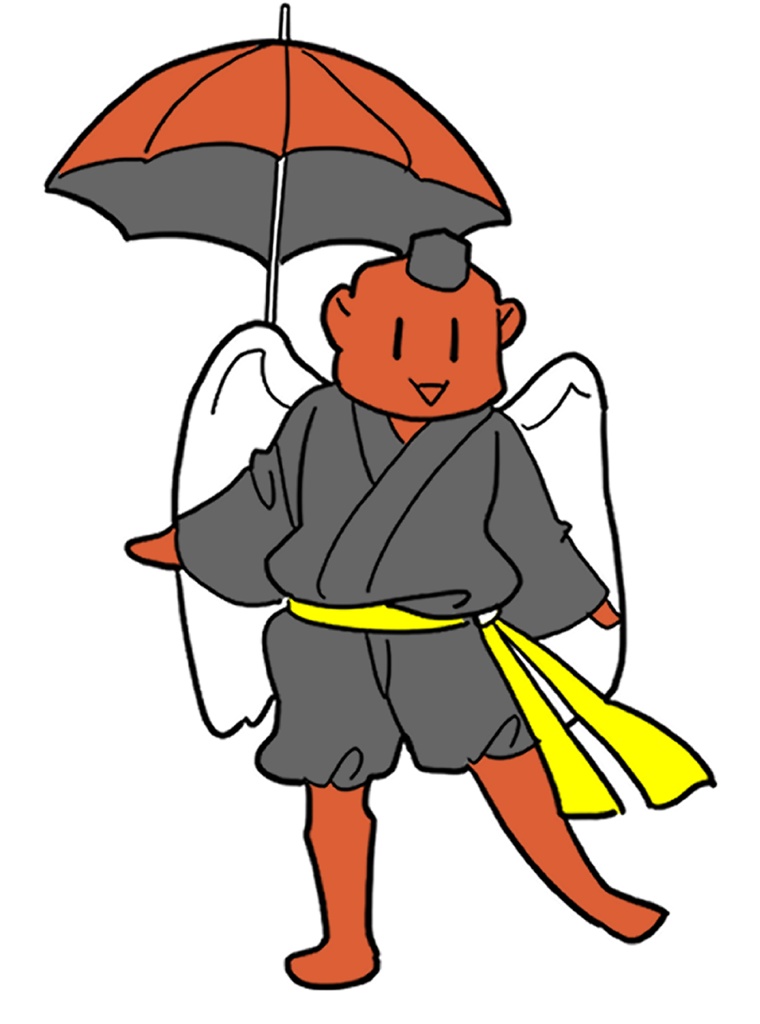 お守り天狗パーカー