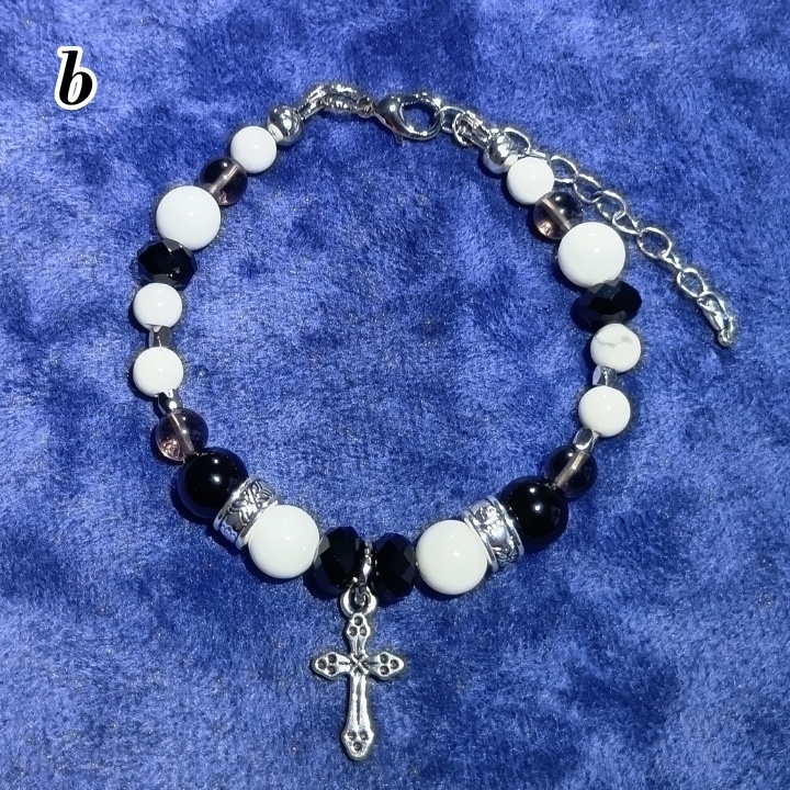 堂島大吾 極2イメージ天然石ブレス デザインa・b