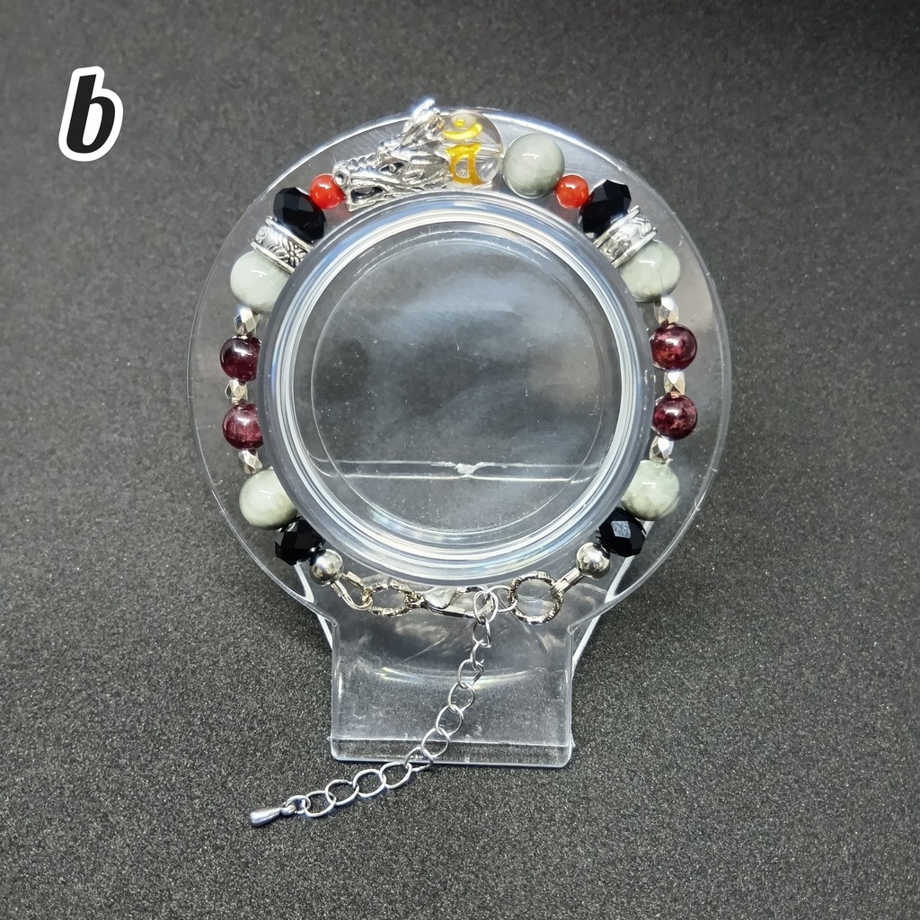 桐生一馬 応龍イメージ天然石ブレス デザインa・b