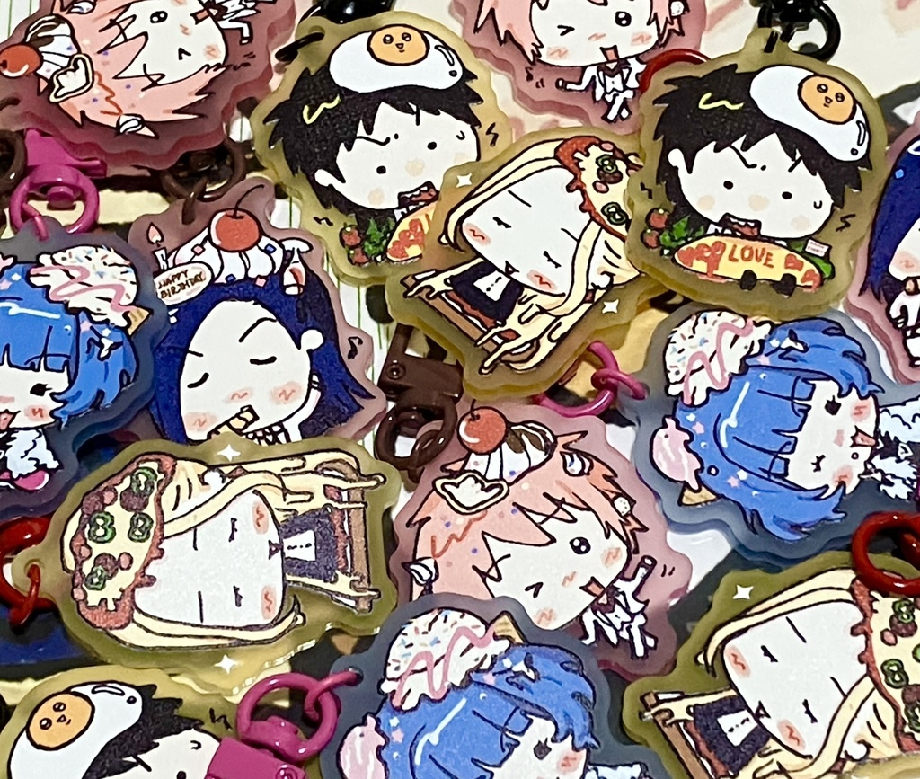 アクリルキーホルダー