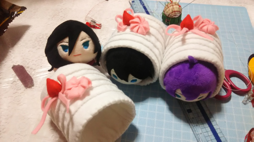 もちマス用ロールケーキ