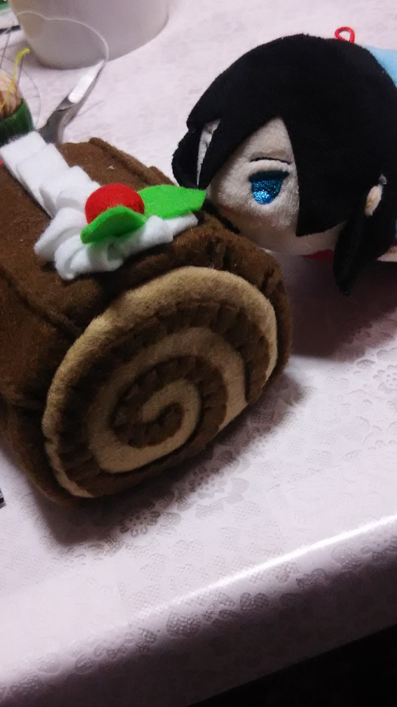 もちマス用ロールケーキ