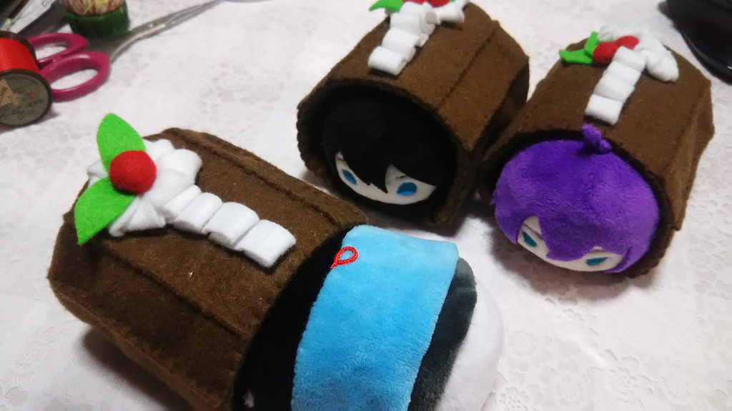 もちマス用ロールケーキ