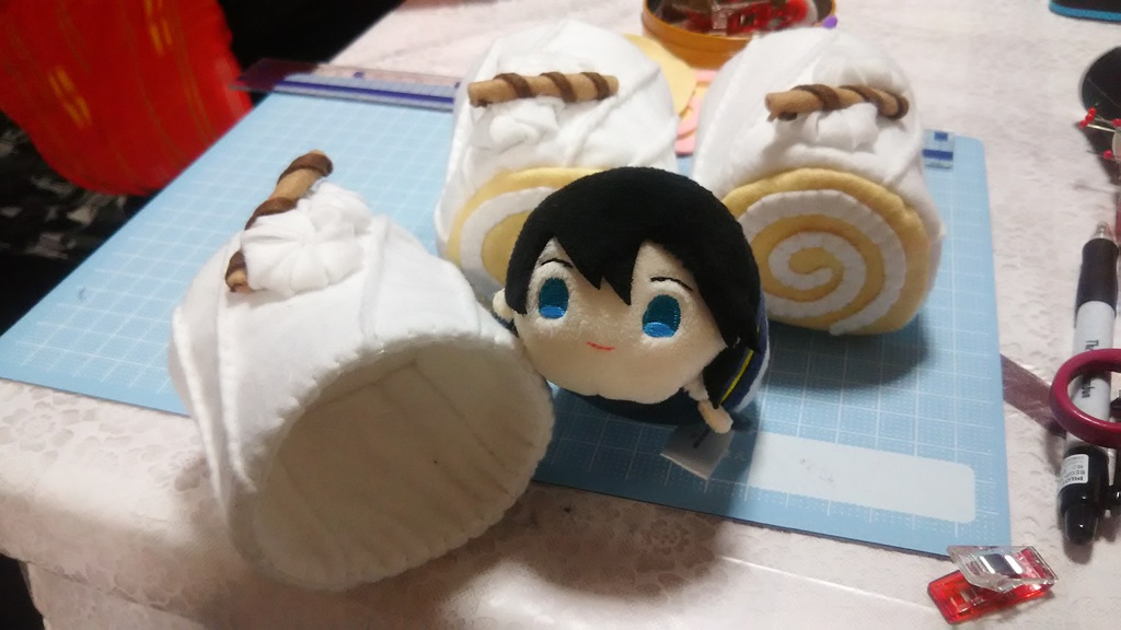 もちマス用ロールケーキ