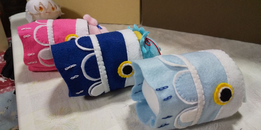 もちマス用 鯉のぼり