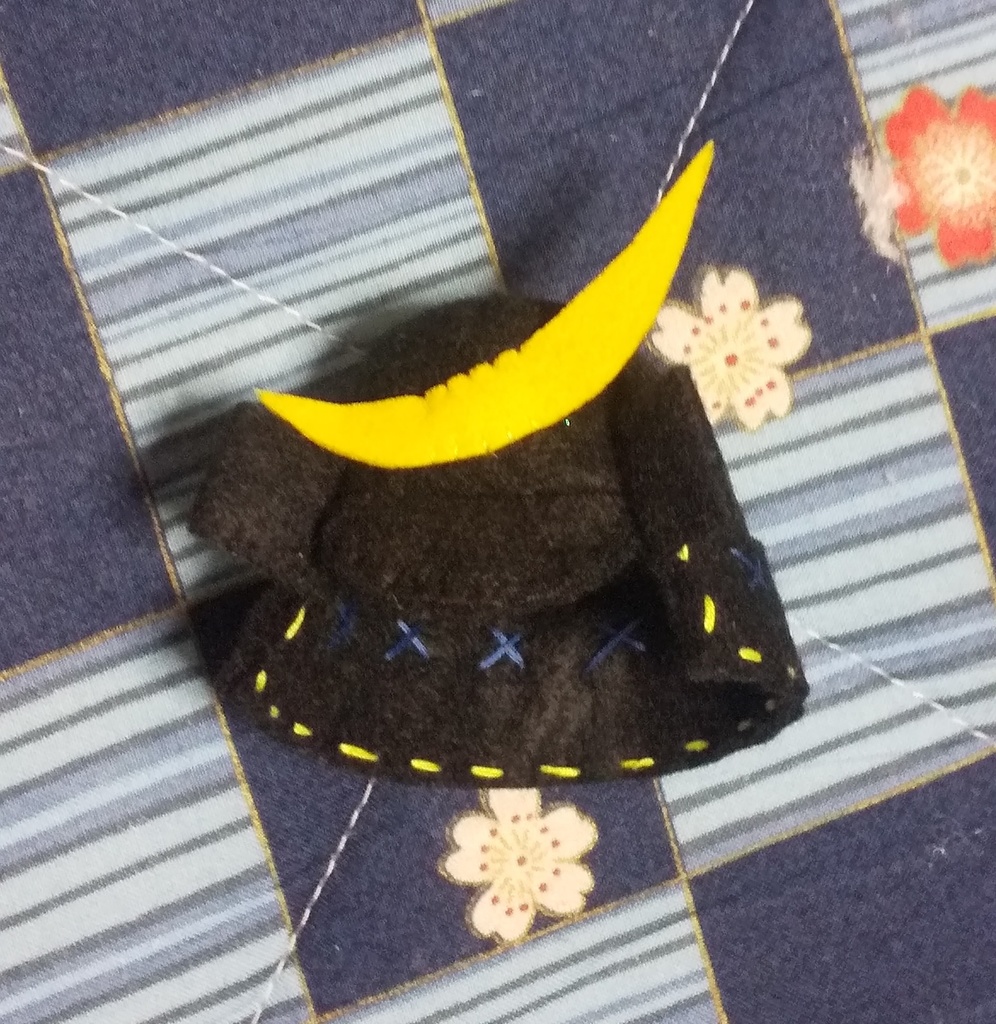 伊達政宗兜 ボトルキャップカバー
