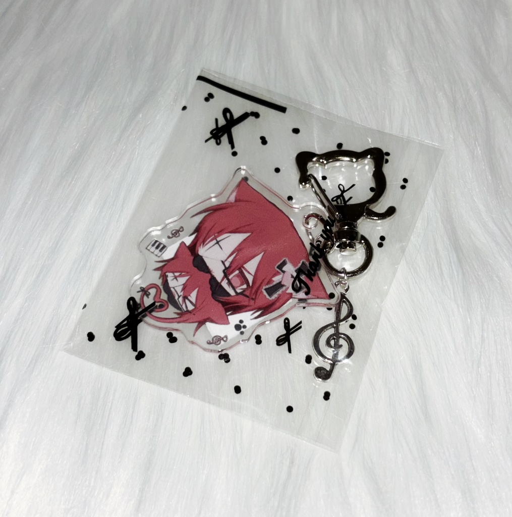 くろすにゃんこキーホルダー✮
