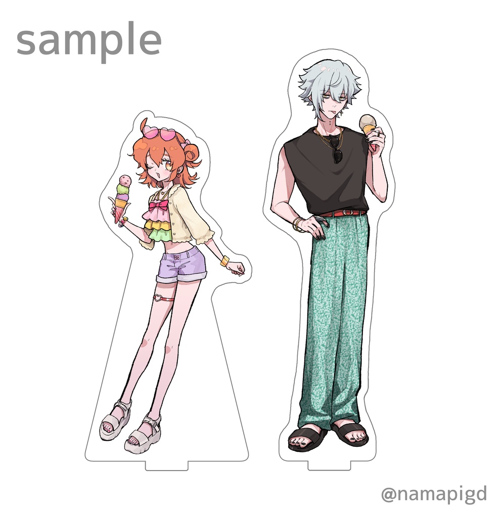 カドック&ぐだ子 夏を先取りアクスタセット