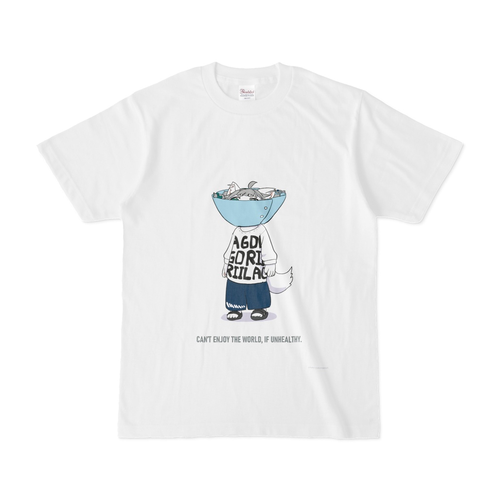ままうだよTシャツ（エリザベスカラー）