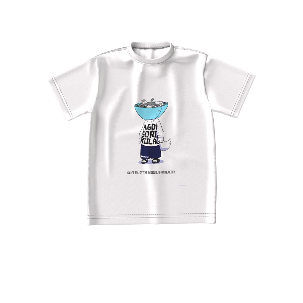 ままうだよビッグシルエットTシャツ（エリザベスカラー）