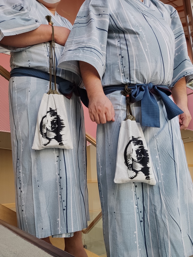 KIYOさんコラボの信玄袋