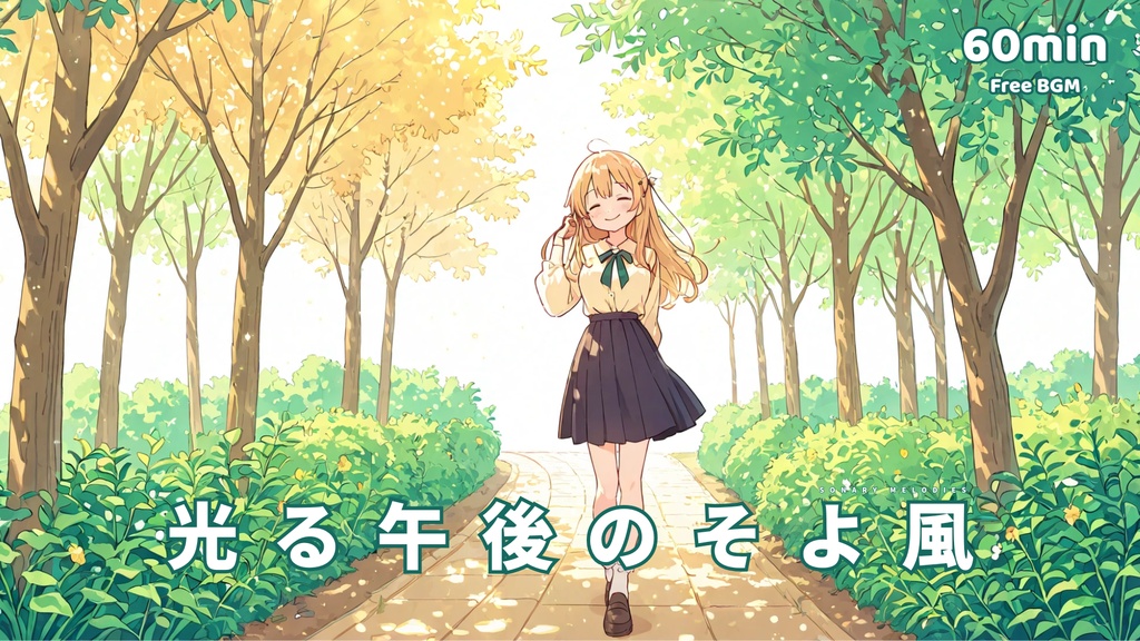 【フリーBGM】光る午後のそよ風