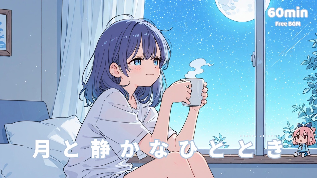 【フリーBGM】月と静かなひととき