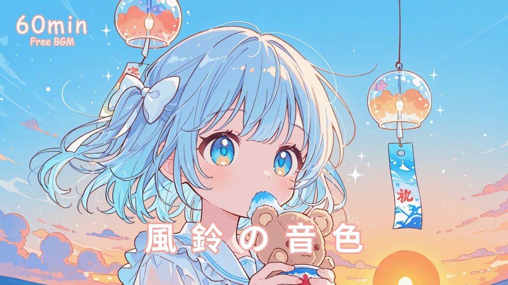  【フリーBGM】風鈴の音色