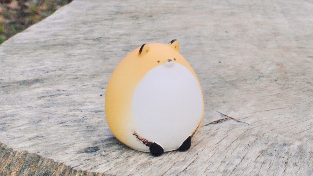 キタキツネ-北海道の動物フィギュアシリーズ