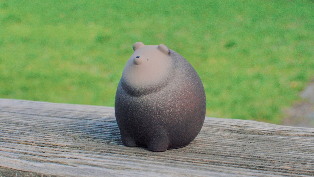 エゾヒグマ-北海道の動物フィギュアシリーズ