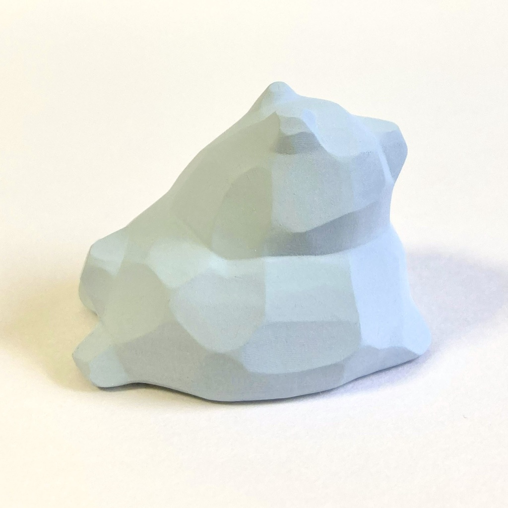 【受注生産】木彫り風こぐま - 3体セット