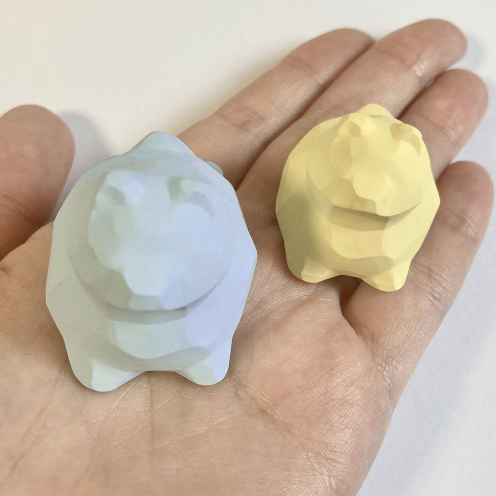 【受注生産】木彫り風こぐま - 3体セット