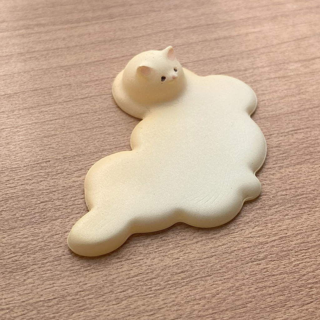 【受注生産】溶け猫ミルクティーオブジェ