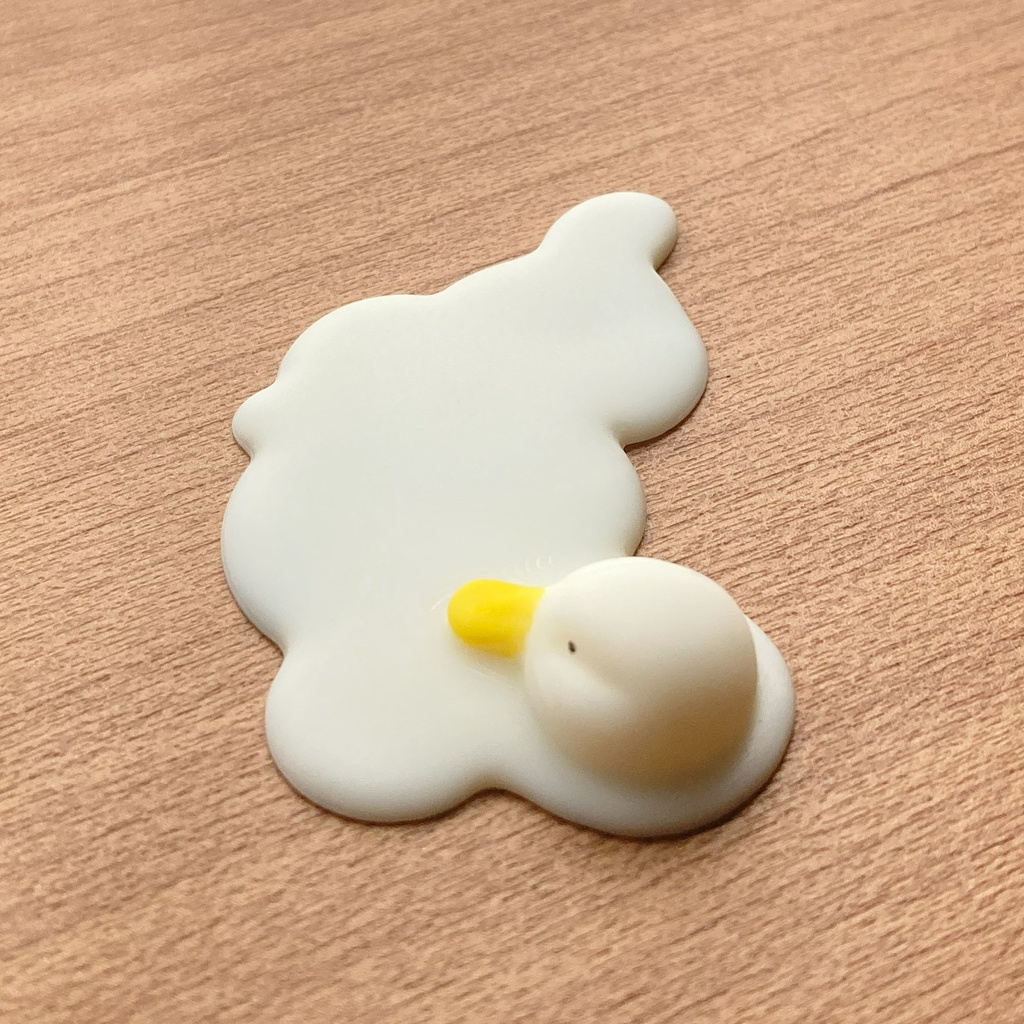 【受注生産】溶けアヒルオブジェ
