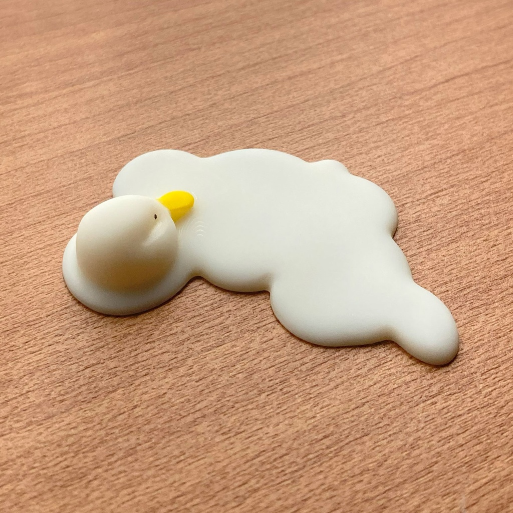 【受注生産】溶けアヒルオブジェ