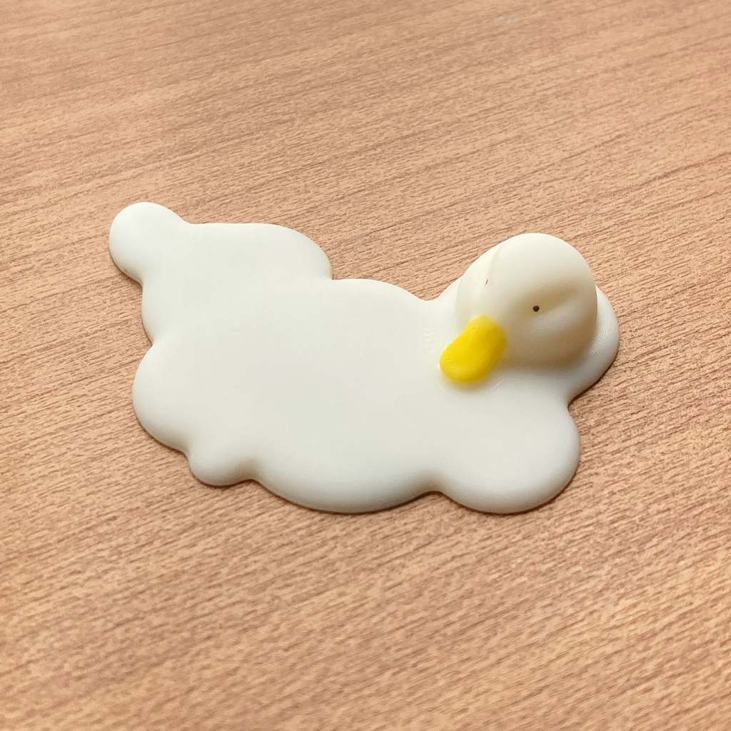 【受注生産】溶けアヒルオブジェ