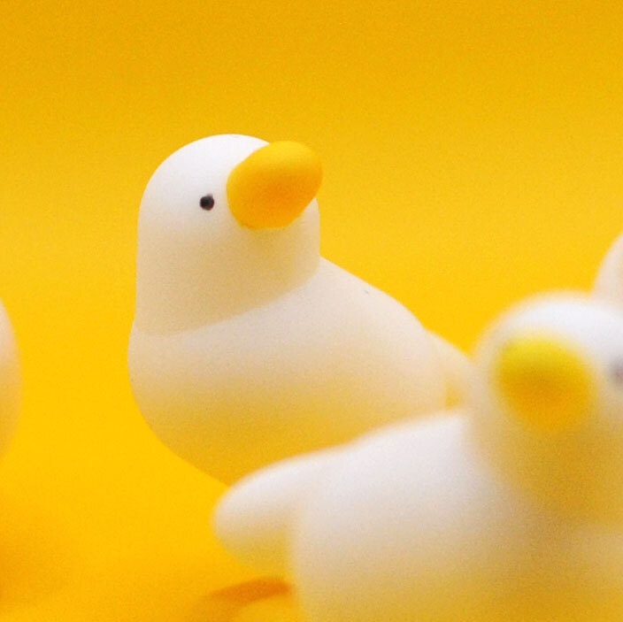 【受注生産】抽象的なアヒルのフィギュア