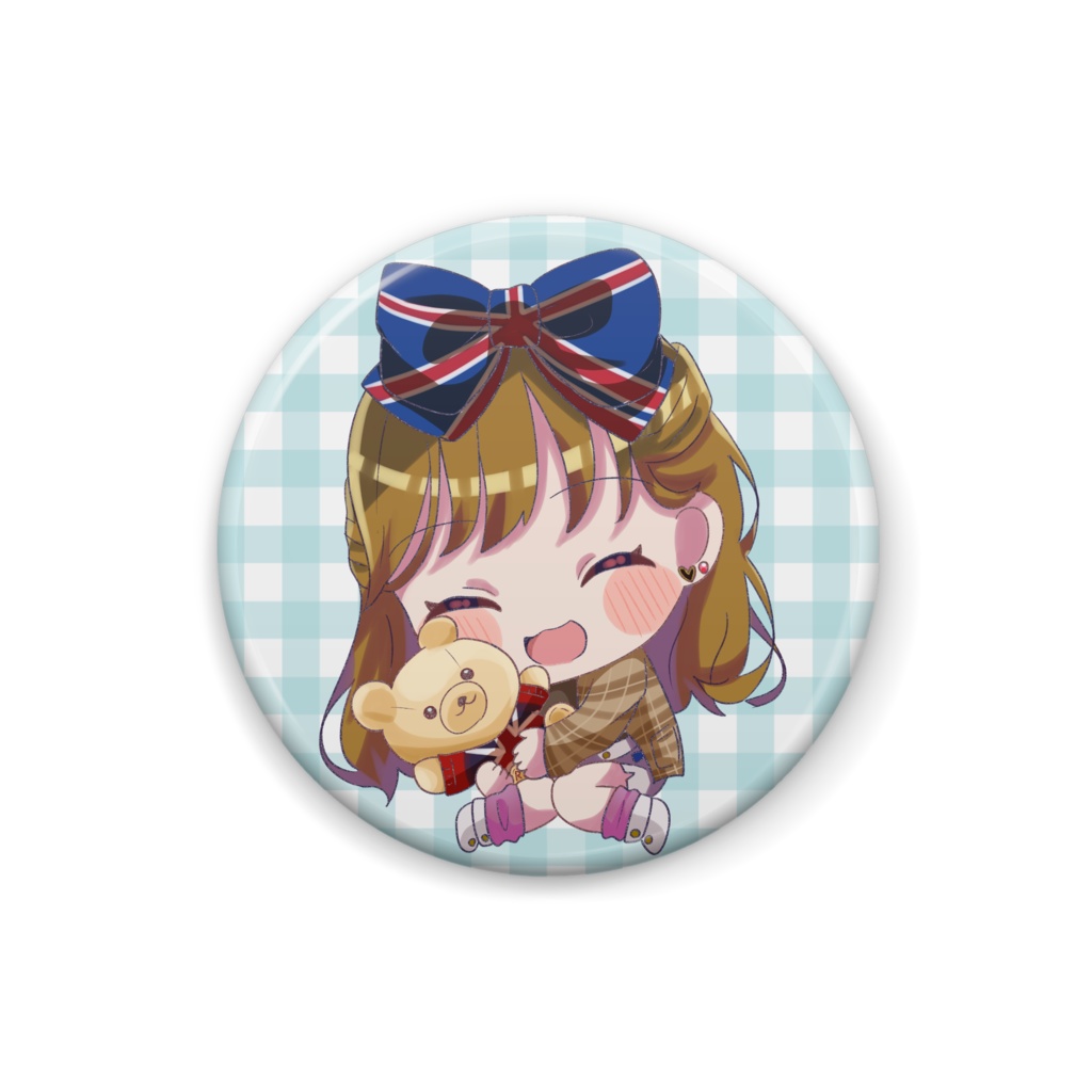 【らんたそ】ちびキャラ缶バッジ