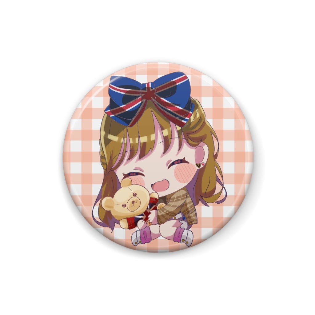 【らんたそ】ちびキャラ缶バッジ