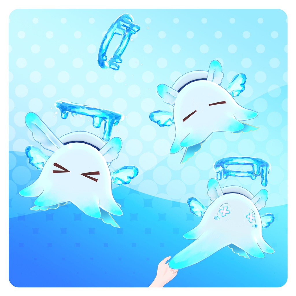 ふられら Flarella【オリジナル3Dモデル】