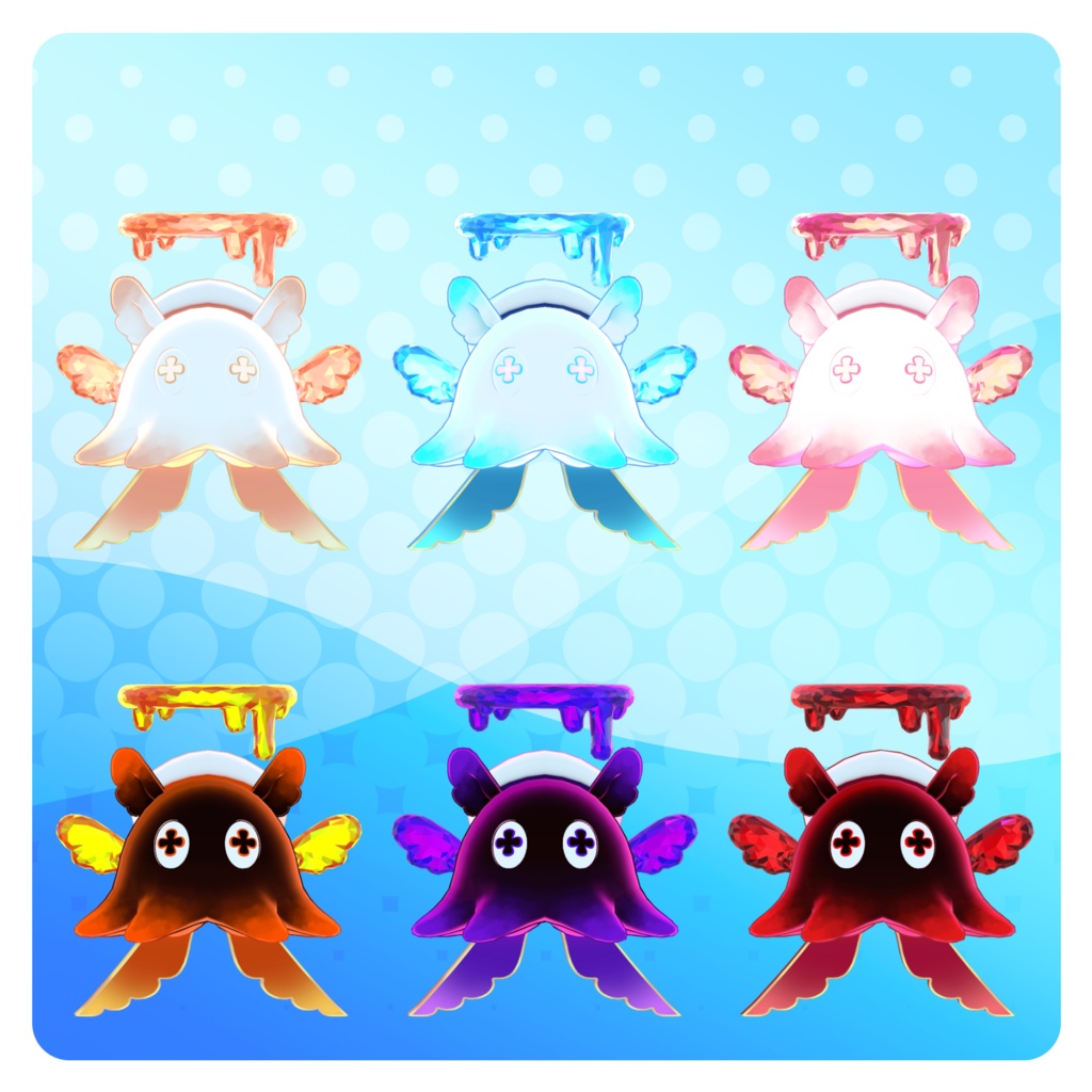 ふられら Flarella【オリジナル3Dモデル】