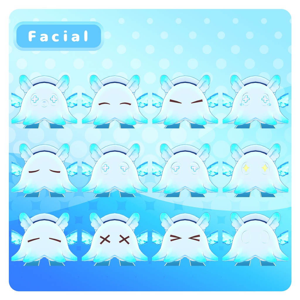 ふられら Flarella【オリジナル3Dモデル】