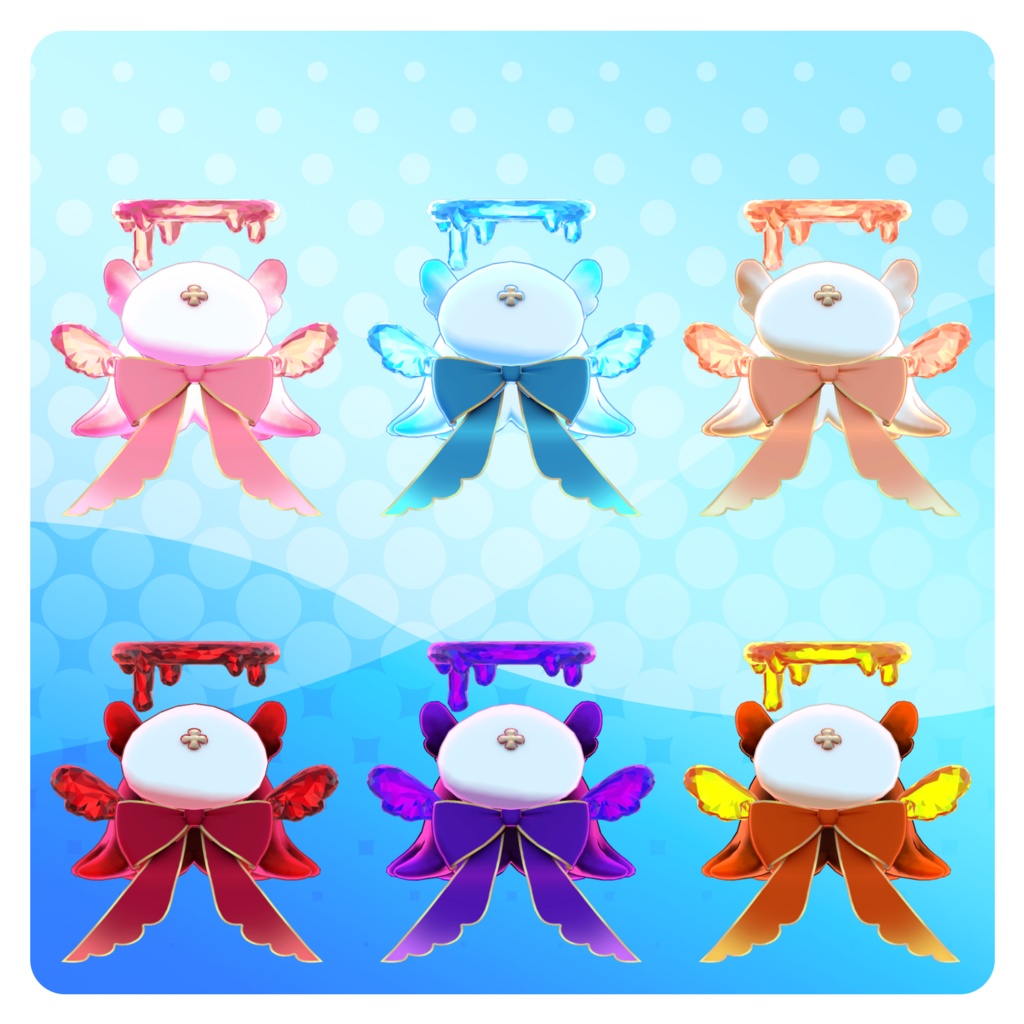 ふられら Flarella【オリジナル3Dモデル】