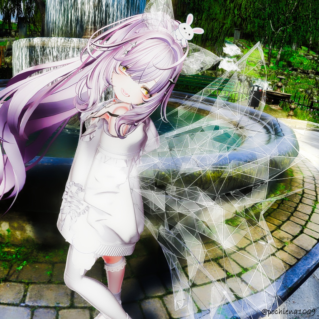 Crystal Earandtail(耳・猫尻尾・狐尻尾・九尾の4つセット)