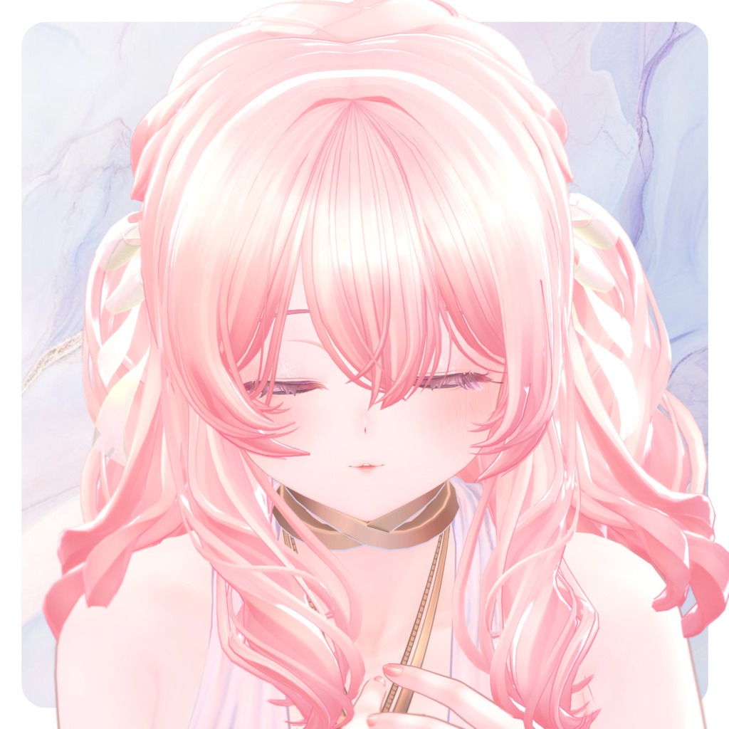 ゆるふわふわハーフツイン【14アバター対応】