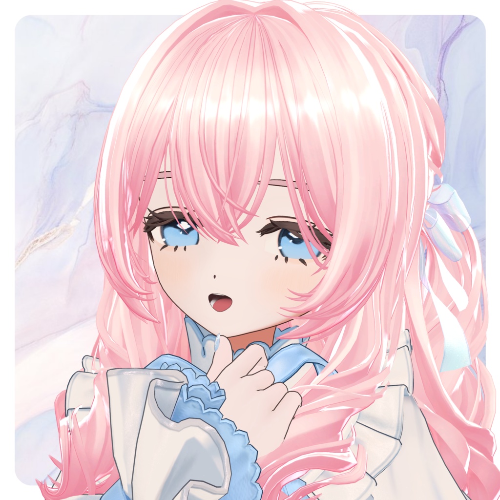 ゆるふわふわハーフツイン【17アバター対応】