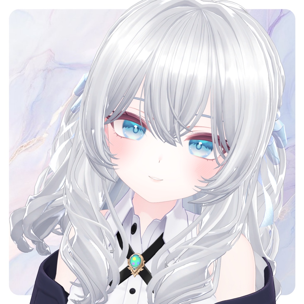 ゆるふわふわハーフツイン【16アバター対応】