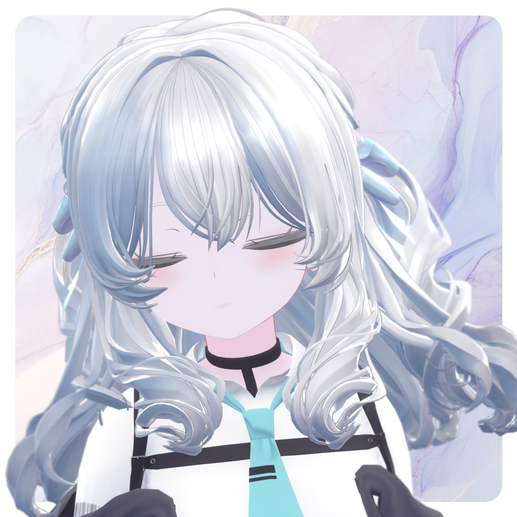 ゆるふわふわハーフツイン【14アバター対応】