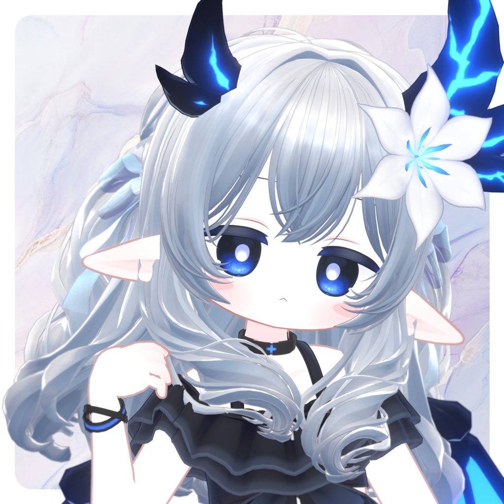 ゆるふわふわハーフツイン【14アバター対応】