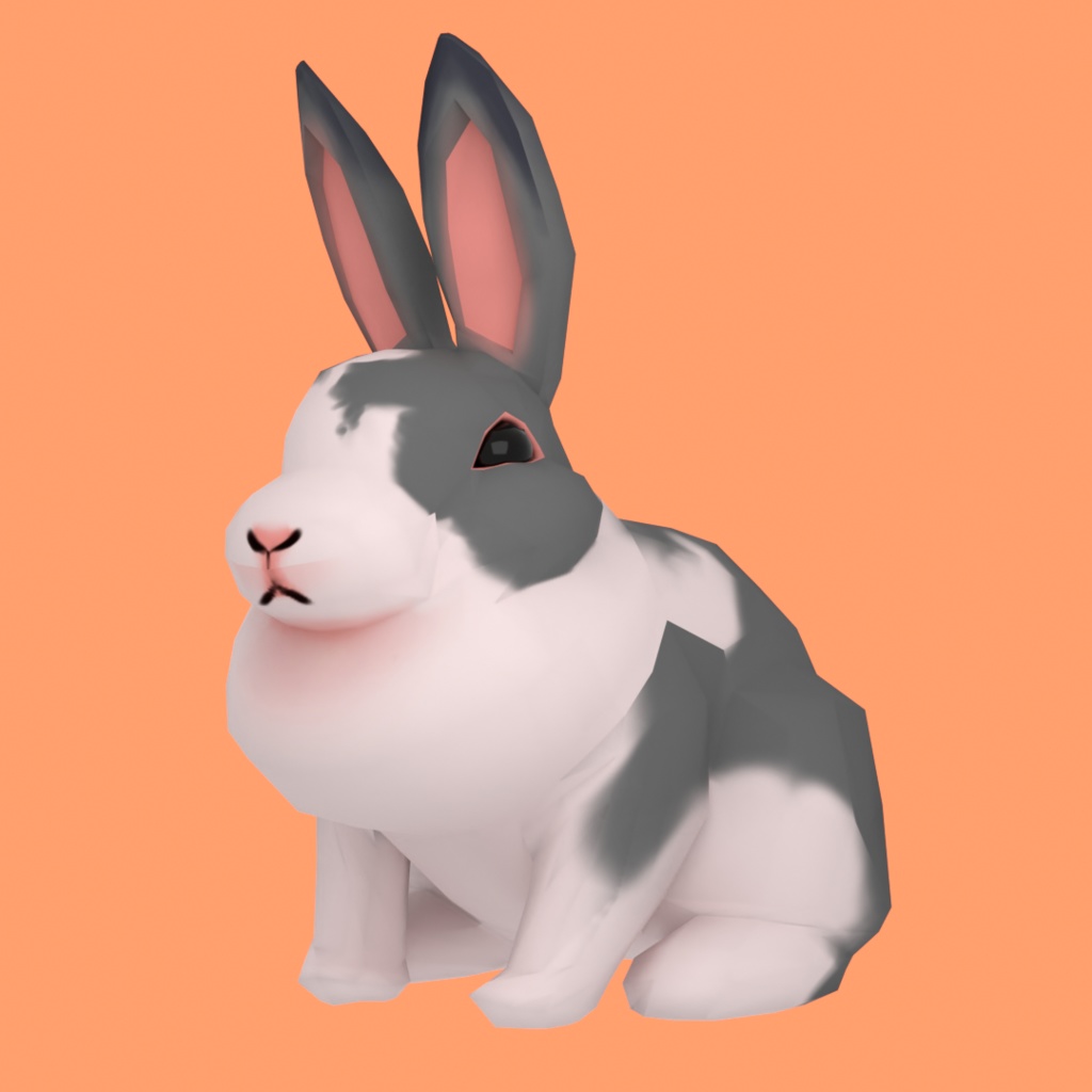 Low poly Bunny