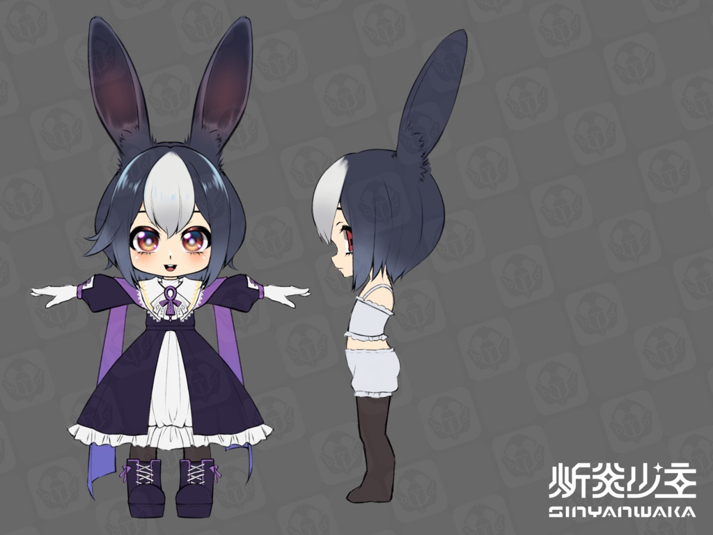【Original3Dモデル】 ミニわか🐰Anastasia|監修中 Coming soon...|預售ON SALE!