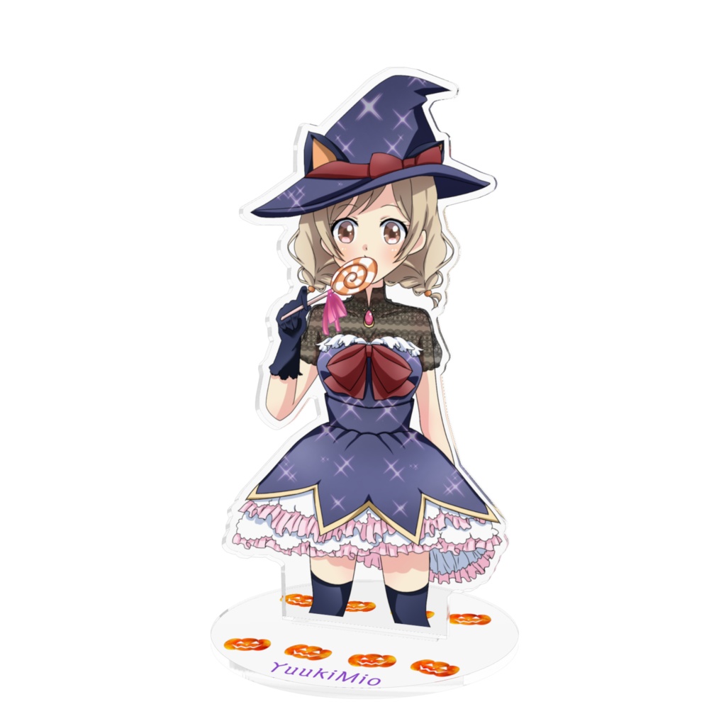 結城澪 ハロウィン アクリルフィギュア