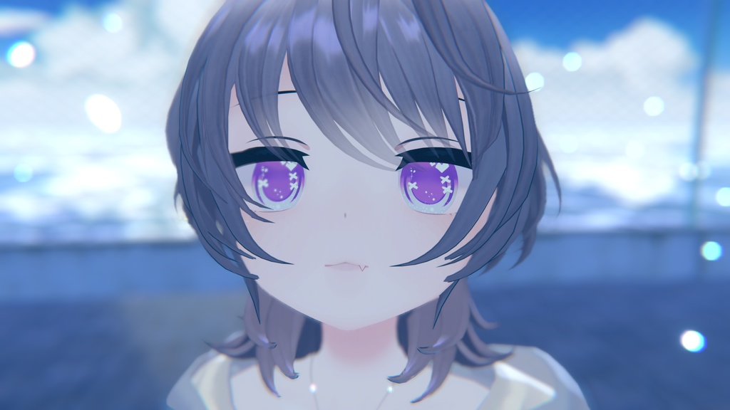 【複数アバター対応】pastel kawaii アイテクスチャ