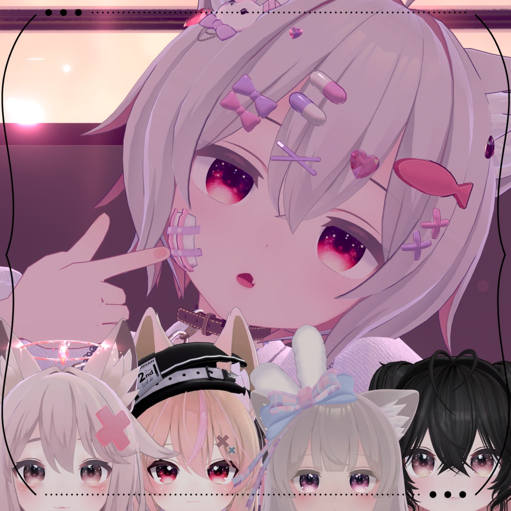 【こまどアバター対応】しゅわしゅわアイ - Bセット -