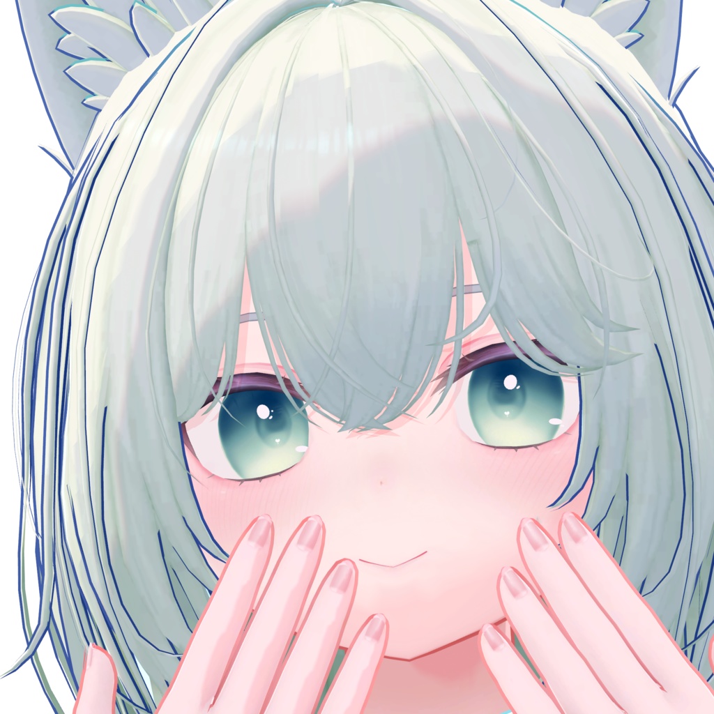 【複数アバター対応】ふわわアイ【eye texture】