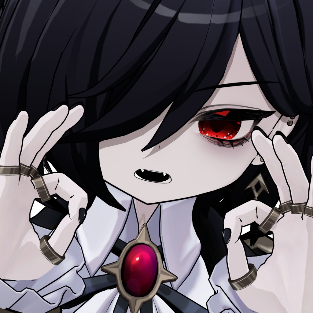 【複数アバター対応】のくてアイ【eye texture】