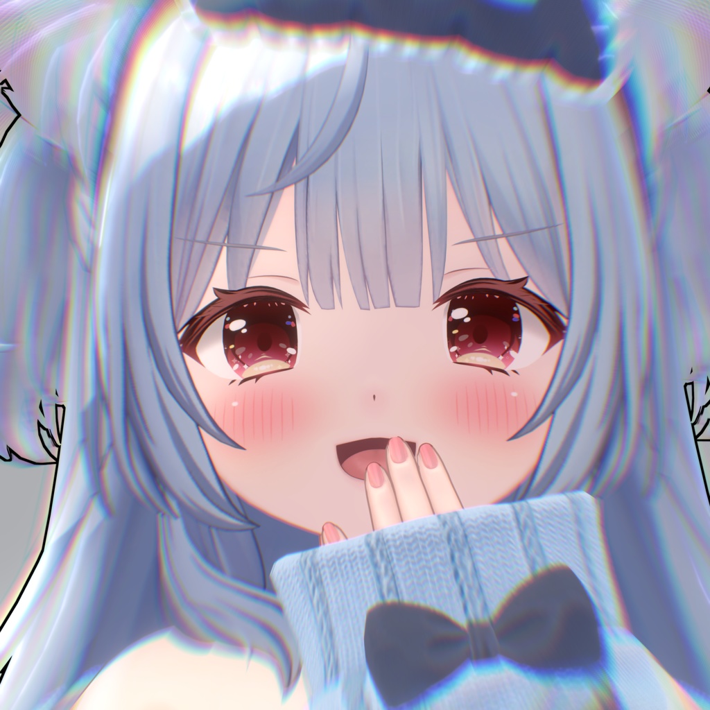 【複数アバター対応】のくてアイ【eye texture】