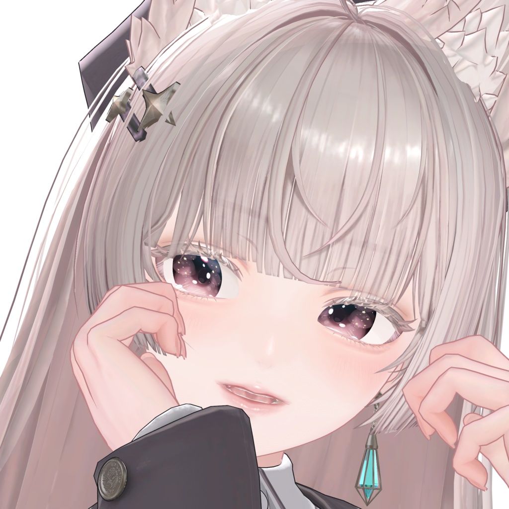 【複数アバター対応】しゅわしゅわアイテクスチャ - Dセット -