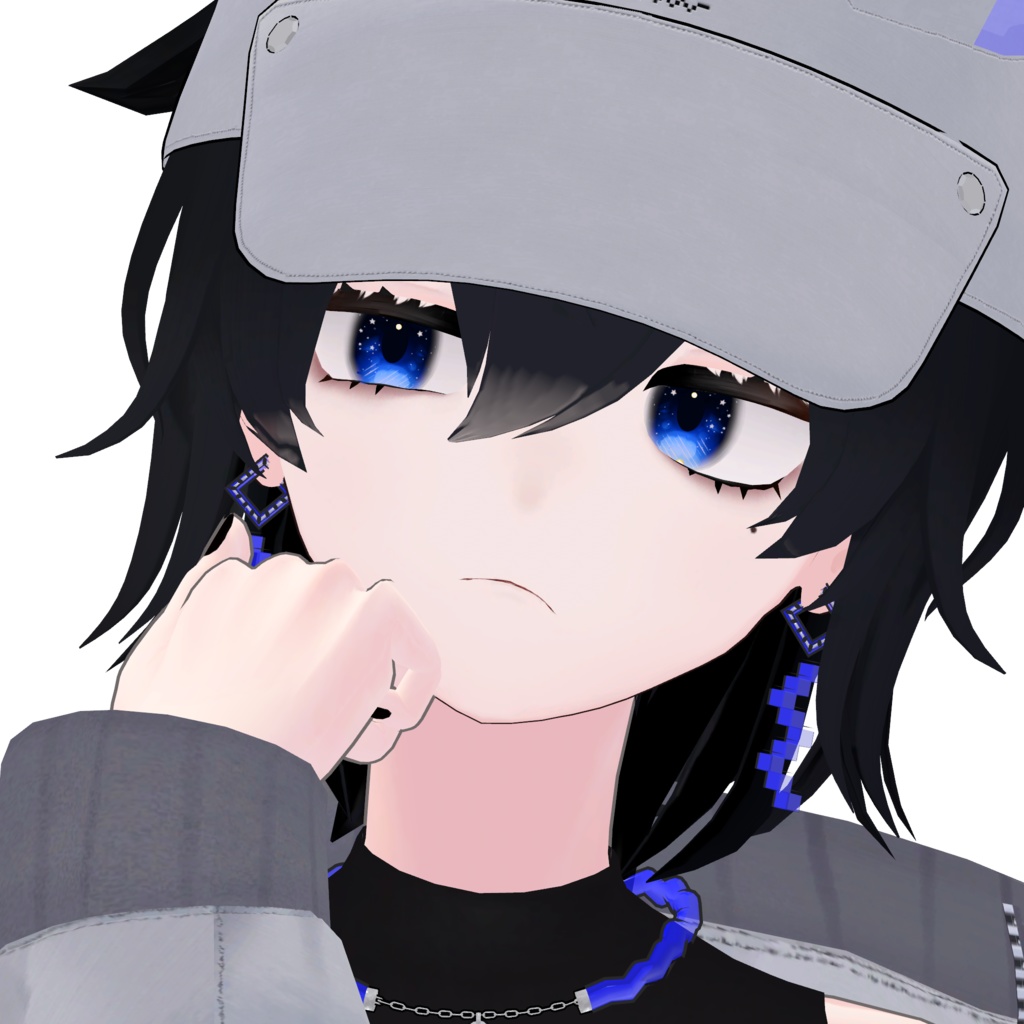 【複数アバター対応】しゅわしゅわアイテクスチャ - Dセット -